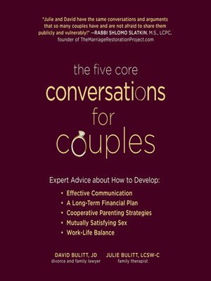 cover image of The Five Core Conversations for Couples